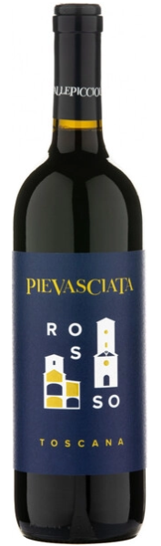 Вино Красное Сухое Vallepicciola Pievasciata Rosso Toscana 2021 0,75 л фото