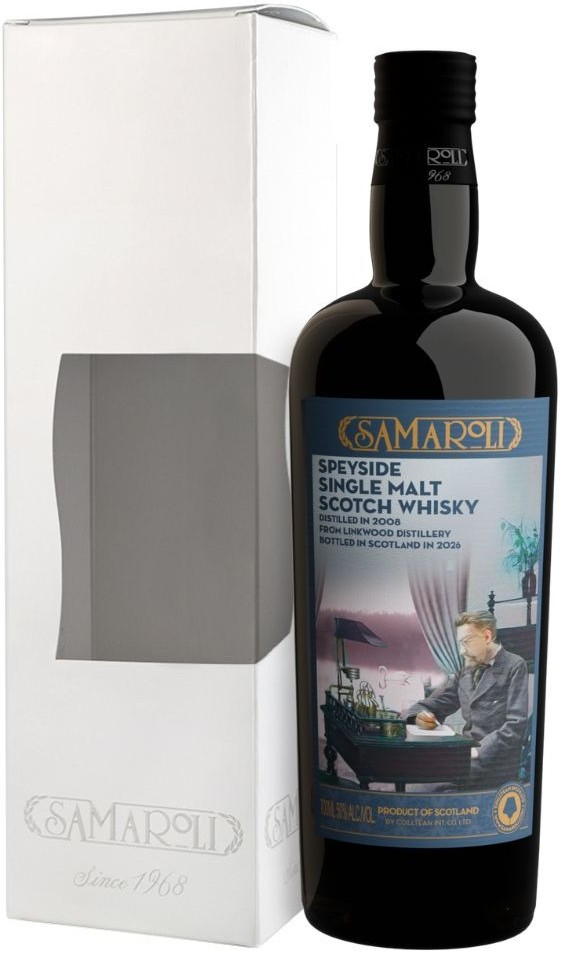 Виски Samaroli Linkwood Tchehov Limited Edition Single Malt Speyside in gift box 0,75 л фото