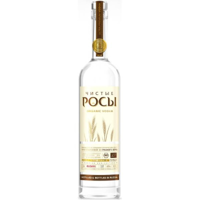 Водка Чистые Росы из Ржаного Зерна 40% 1 л фото
