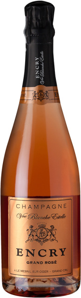 Вино игристое Розовое Брют Encry Grand Rose Grand Cru Champagne 0,75 л фото