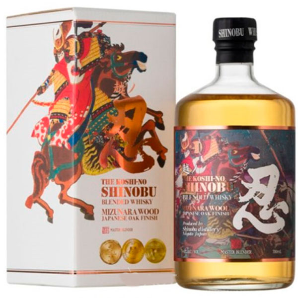 Виски Shinobu Blended Mizunara Oak Finish in gift box 0,70 л фото