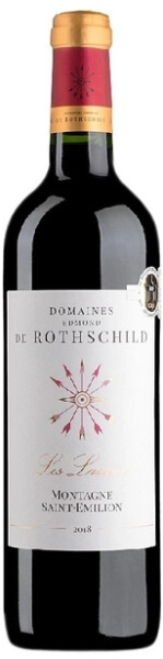 Вино Красное Сухое Domaines Edmond de Rothschild Les Lauriers Montagne Saint-Emilion 2018 0,75 л фото