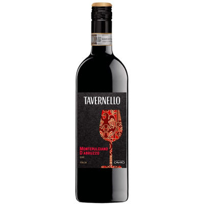 Вино Красное Сухое Caviro Tavernello Montepulciano d'Abruzzo 2021 0,75 л фото