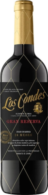Вино Красное Сухое Los Condes Gran Reserva Catalunya 2018 0,75 л фото