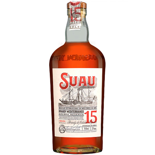 Бренди Suau 15 Brandy Mediterraneo Solera Reserva 0,70 л фото