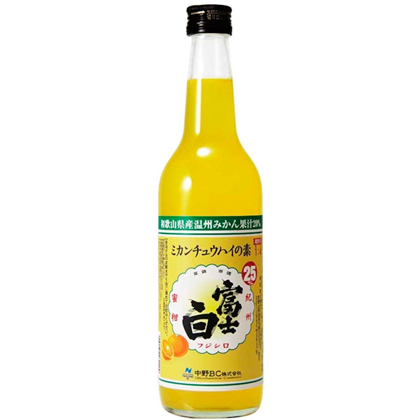 Ликер Nakano Fujishiro Mikan Chuhai 0,60 л фото