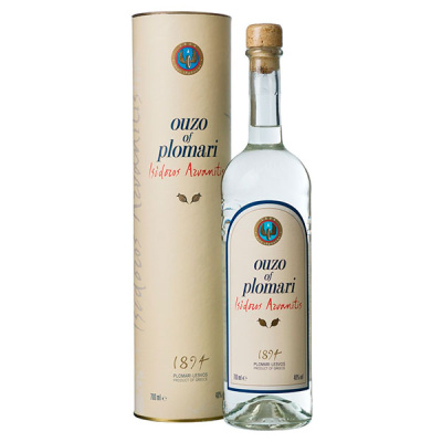 Узо Ouzo Plomari Isidoros Arvanitis in tube 0,70 л фото
