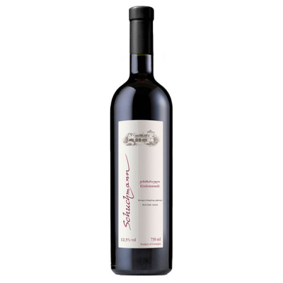Вино Красное Полусладкое Schuchmann Kindzmarauli 0,75 л фото
