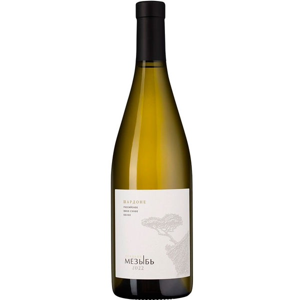 Вино Белое Сухое Usadba Mezyb Chardonnay Kuban Gelendzhik 2023 0,75 л фото