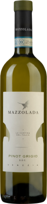Вино Белое Сухое Mazzolada Pinot Grigio Venezia 2023 0,75 л фото
