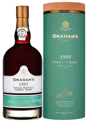 Портвейн Graham's Tawny Single Harvest in tube 1997 0,75 л фото