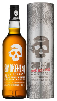 Виски Smokehead High Voltage in gift box 0,7 л фото