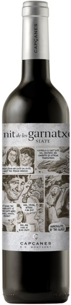 Вино Красное Сухое Celler de Capcanes La Nit De Les Garnatxes Slate 2021 0,75 л фото