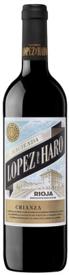 Вино Красное Сухое Hacienda Lopez de Haro Crianza Rioja 2020 0,75 л фото