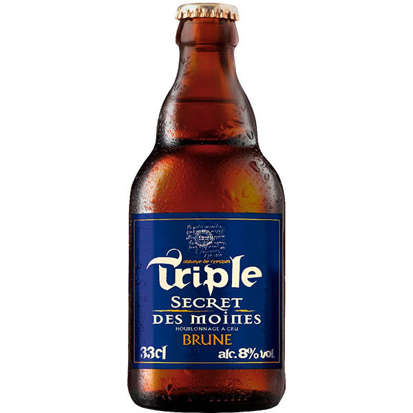Пиво Тёмное Triple Secret des Moins Brune 0,33 л фото