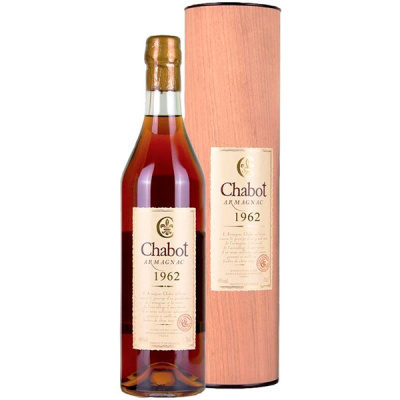 Арманьяк Chabot in tube 1962 0,7 л фото