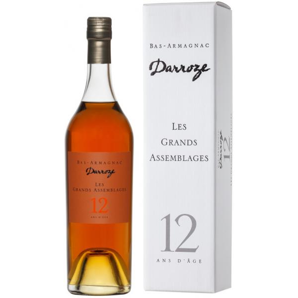 Арманьяк Darroze Les Grands Assemblages 12 ans d'age Bas-Armagnac in gift box 0,7 л фото