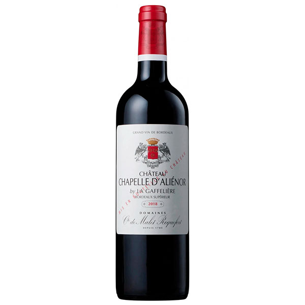 Вино Красное Сухое Chateau Chapelle d'Alienor by La Gaffeliere Bordeaux Superieur 2018 0,75 л фото