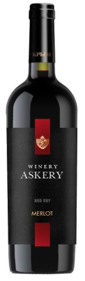 Вино Красное Сухое Winery Askery Merlot 2023 0,75 л фото