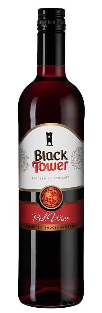 Вино Красное Полусухое Black Tower Heritage Red 0,75 л фото