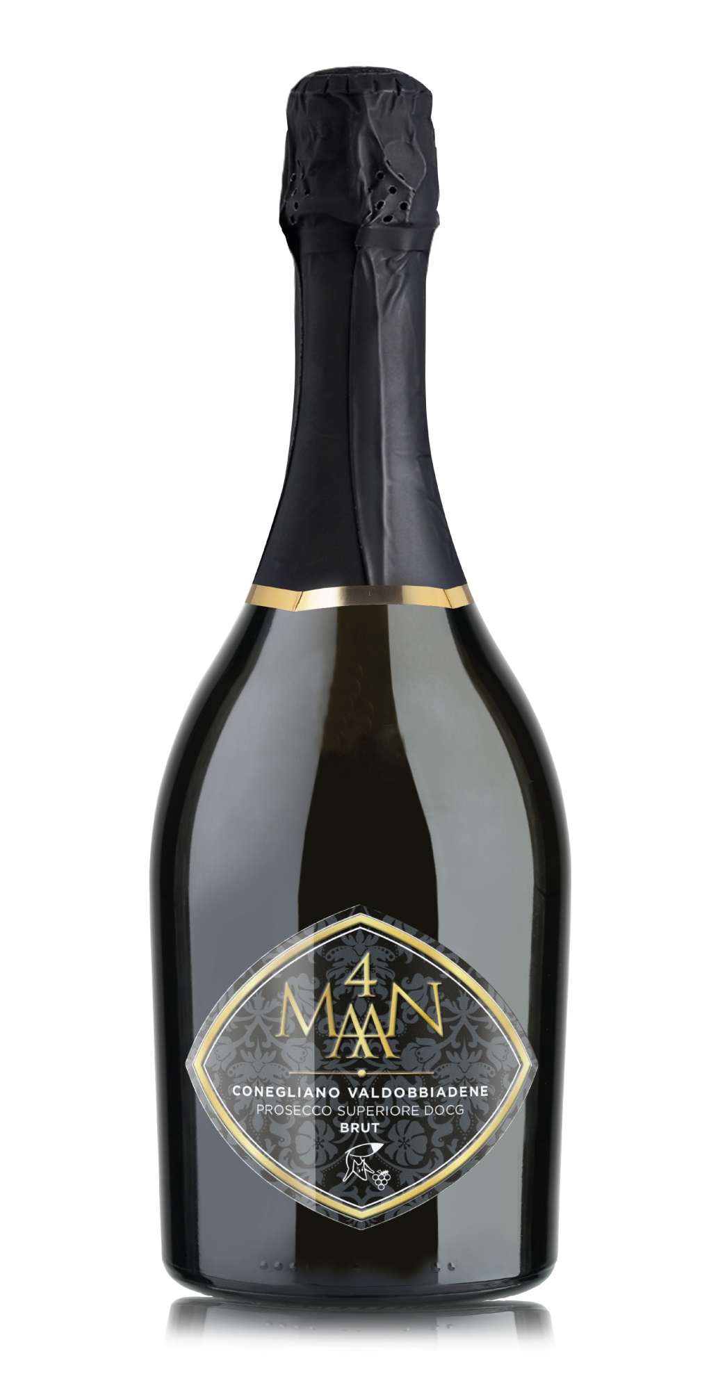Вино игристое Белое Брют 4 Maan Conegliano Valdobbiadene Prosecco Superiore 2023 0,75 л фото