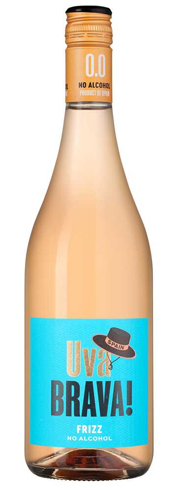 Вино Розовое Uva Brava! Fizz Rose No Alcohol 0,75 л фото