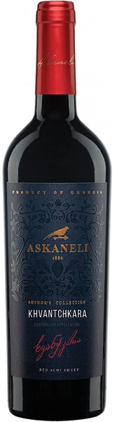 Красное Полусладкое Askaneli Author's Collection Khvanchkara