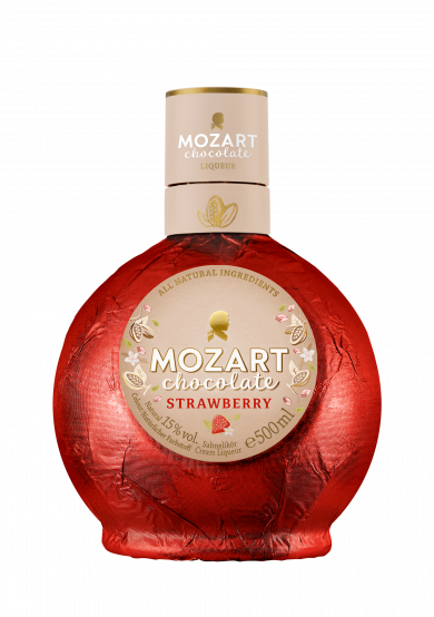 Ликер Mozart White Chocolate Cream Strawberry 0,5 л фото
