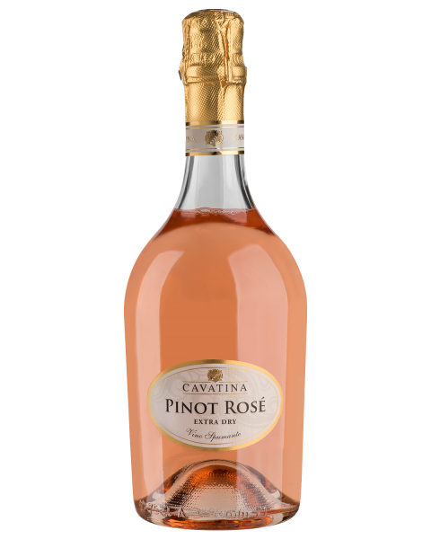 Вино игристое Розовое Сухое Cavatina Atmosphere Pinot Rose 0,75 л фото