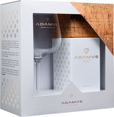 Джин Adamus Organic Dry with a glass in gift box 0,7 л фото