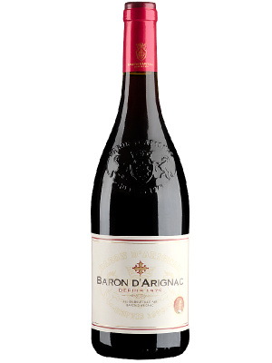 Вино Красное Полусухое Baron D’Arignac 0,75 л фото