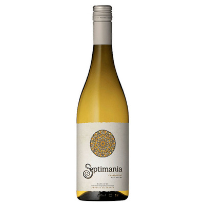 Вино Белое Сухое Septimania Chardonnay Pays d'Oc 2020 0,75 л фото