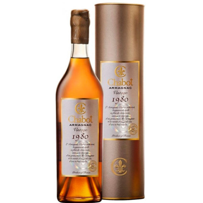 Арманьяк Chabot in tube 1980 0,7 л фото