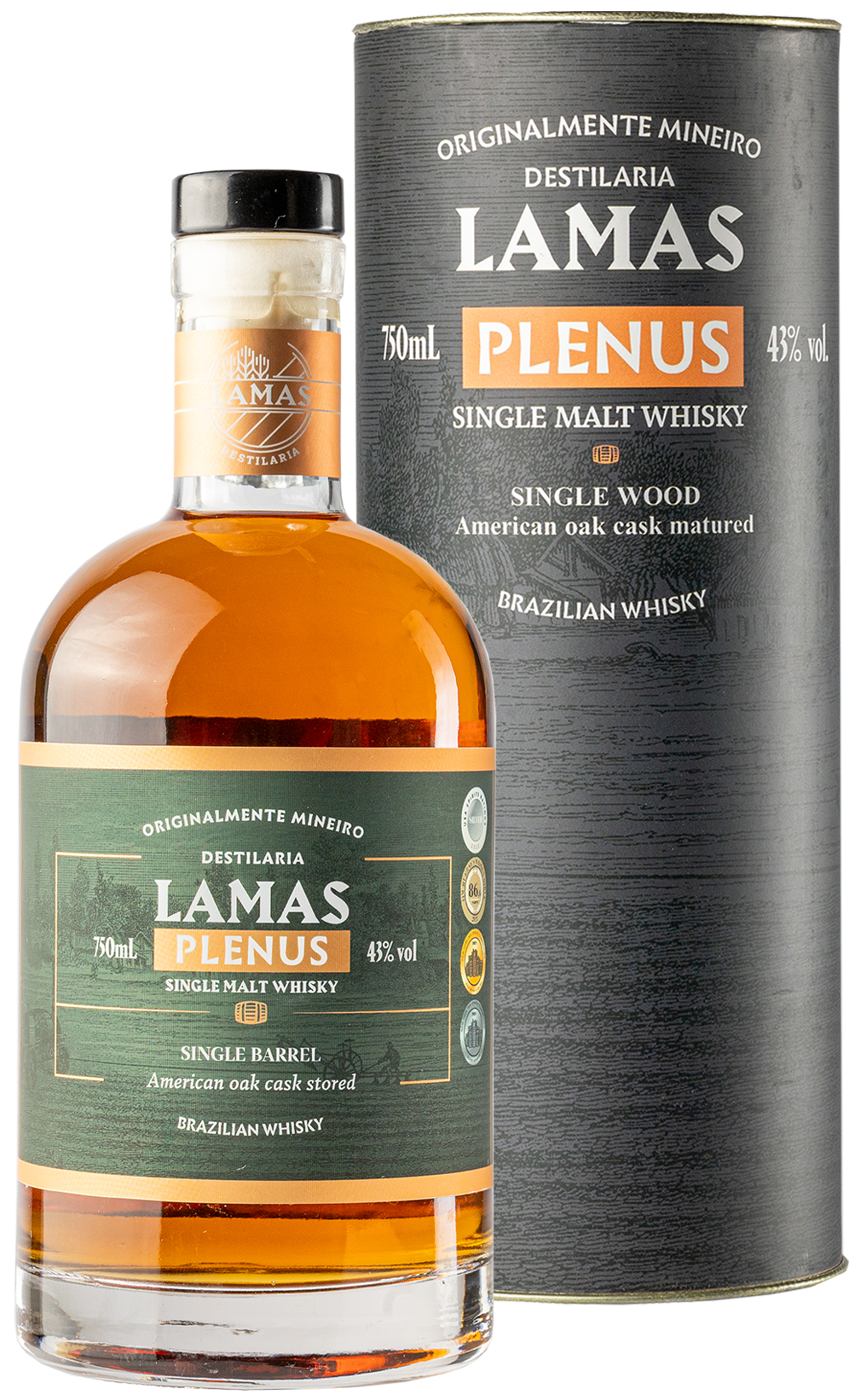 Виски Lamas Plenus in tube 0,75 л фото