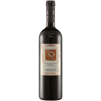 Вино Красное Сухое Apollonio Mani del Sud Rosso Salice Salentino 2021 0,75 л Вино Красное Сухое Apollonio Mani del Sud Rosso Salice Salentino 2021 0,75 л фото
