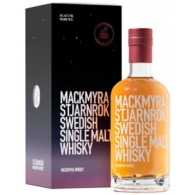 Виски Mackmyra Stjarnrok Single Malt in gift box 0,7 л фото