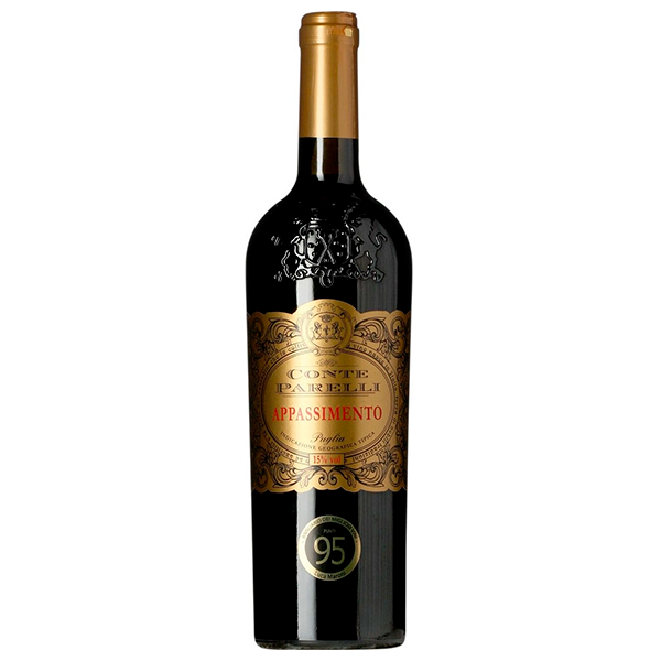 Вино Красное Полусухое Conte Parelli Appassimento Puglia 2020 0,75 л фото
