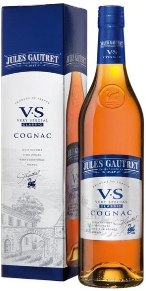 Коньяк Jules Gautret VS in gift box 0,7 л фото