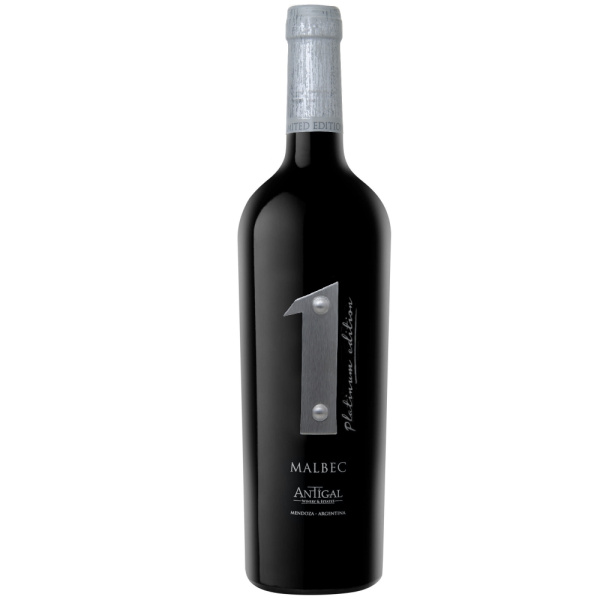 Вино Красное Сухое Uno Malbec Platinum 0,75 л фото