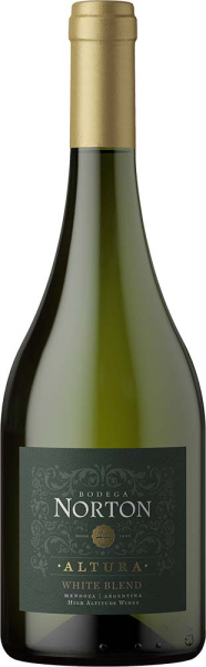Вино Белое Сухое Norton Altura White Blend 2021 0,75 л фото