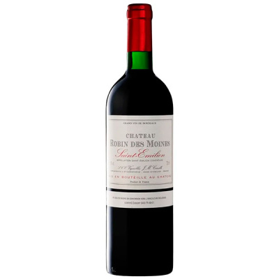 Вино Красное Сухое Chateau Robin des Moines Saint-Emilion 2019 0,75 л фото