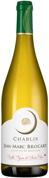 Вино Белое Сухое Jean-Marc Brocard Vieilles Vignes de Sainte Claire Chablis 2025 0,75 л фото