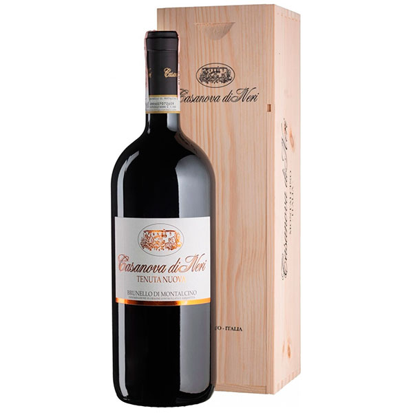 Вино Красное Сухое Casanova di Neri Tenuta Nuova Brunello di Montalcino in wooden box 2018 1,50 л фото