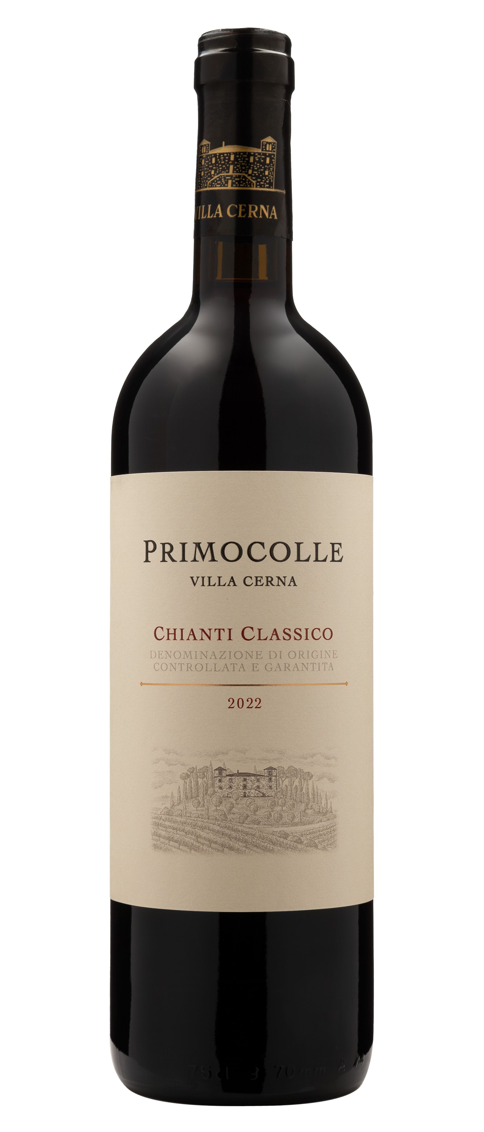 Вино Красное Сухое Cecchi Primocolle Villa Cerna Chianti Classico 2022 0,75 л фото