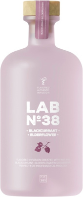 Водка LAB №38 Blackcurrant Elderflower 0,7 л фото