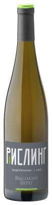 Вино Белое Сухое Visokiy Bereg Riesling Zelenaya Seriya Adged 2022 0,75 л фото