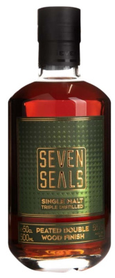 Виски Seven Seals Double Wood Finish Cask Proof Single Malt 0,5 л фото