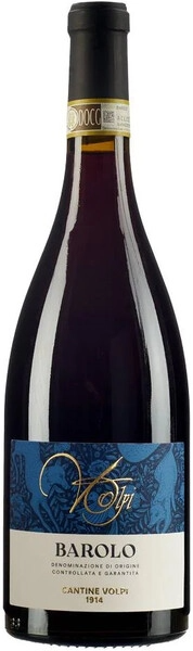 Вино Красное Сухое Cantine Volpi Barolo 2021 0,75 л фото