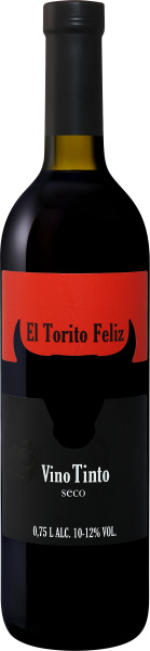 Вино Красное Сухое El Torito Feliz Tinto Seco 0,75 л фото