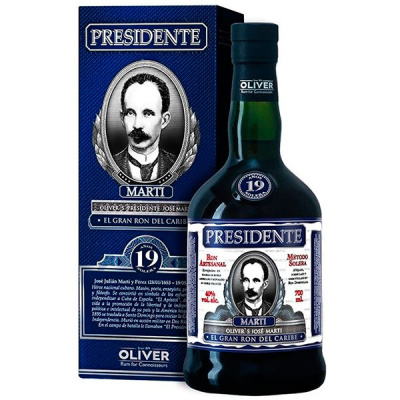Ром Presidente 19 Anos in gift box 0,70 л фото